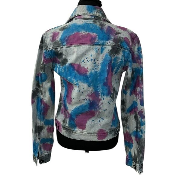 One Teaspoon Tye Dye Jeans Jacket(Size Small) - Picture 2 of 7